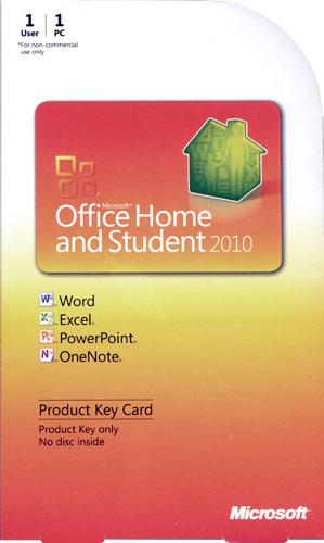 product key for microsoft office home and student 2010
