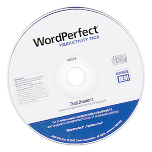 word perfect productivity pack